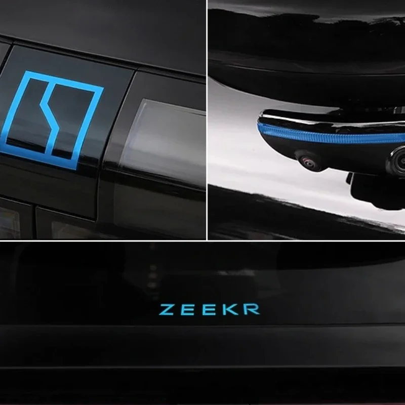 

For ZEEKR 7X Tailgate English Color Change Film Sticker Letter Color Change Film Car Exterior Supplies Modification Sticker