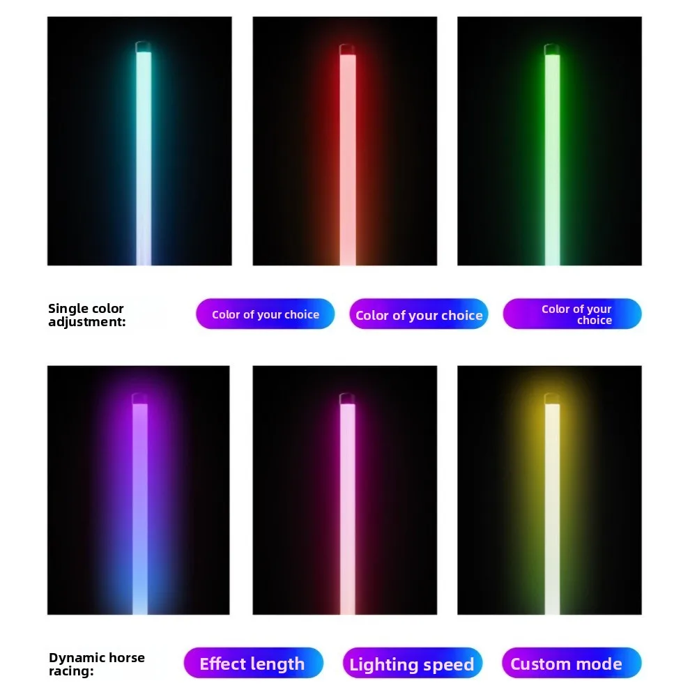 

5V USB Power RGB Floor Light Mobile APP Control Soft Lighting Ambient LED Light Colour Changing Dimmable Floor Light