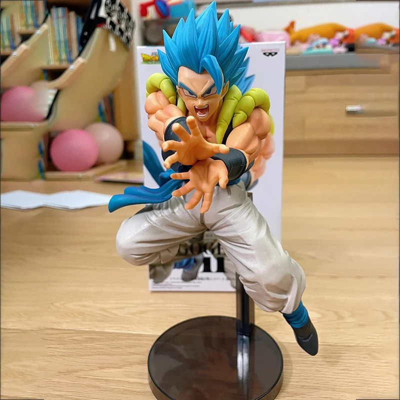 Original Bandai Ichibansho Kuj Dragon Ball Super Saiyan Gogeta Prize C Vs Omnibus Z Anime Figure Boxed Toys Collectible Model B