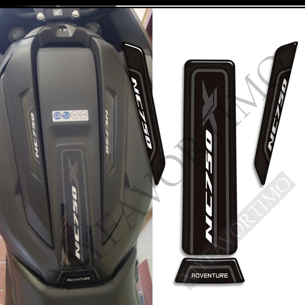 لهوندا NC 750X NC750X 2021 2022 دراجة نارية حامي خزان الوسادة TankPad الوقود النفط عدة الركبة ملصقات الشارات عدة
