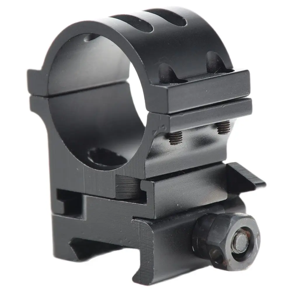 Shooin Optics Scope Mount 30mm Tube Ring For Red Dot Sight Magnifier Quick Release Twist Base