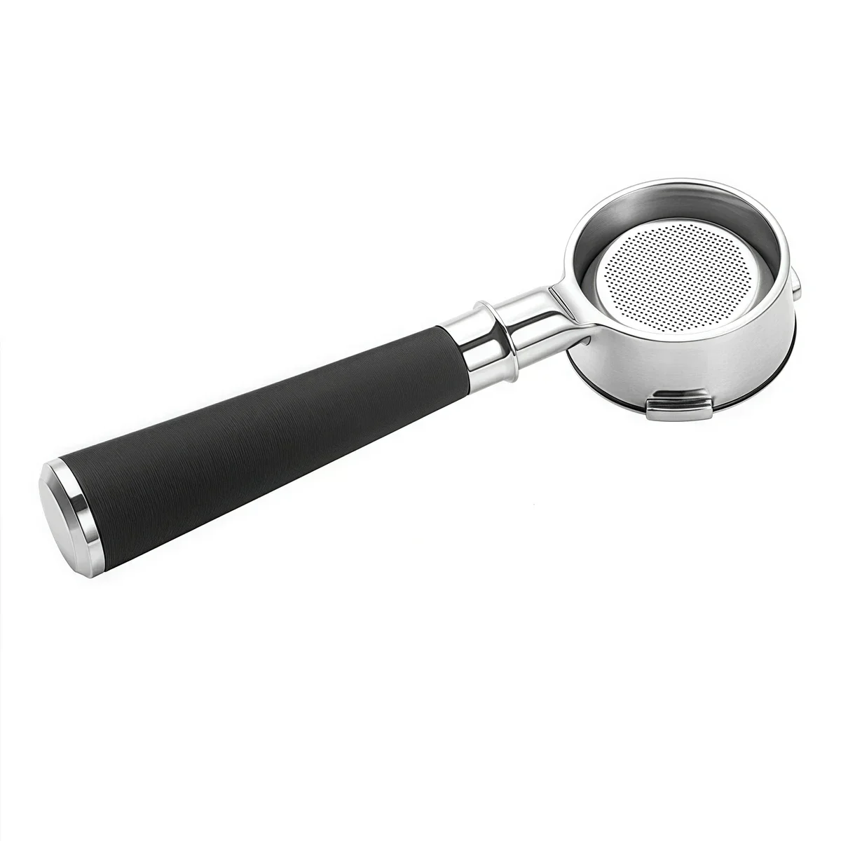 

58MM Bottomless Portafilter Stainless Steel Filter Basket for Barsetto Espresso Machines with Ergonomic Handle