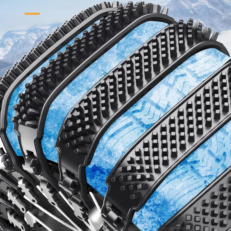 Winter Car Snow Chain Antiskid Outdoor Snow Car Motorcycle Tire Emergency Anti-Skid Tyre Chains Auto Accessories