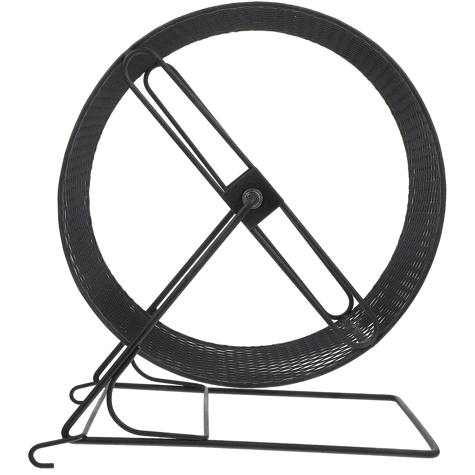 Picture 3: High-Grade Iron Silent Running Wheel for Hamster Hedgehog Squirrel Exercise Small Pets Comfortable Size Hamster Running Roller