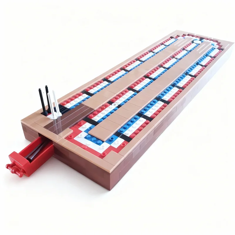 

430pcs MOC Cribbage Board Games Model Building Blocks Construction Toy Christmas Gifts DIY Creative Idea Education Assemble