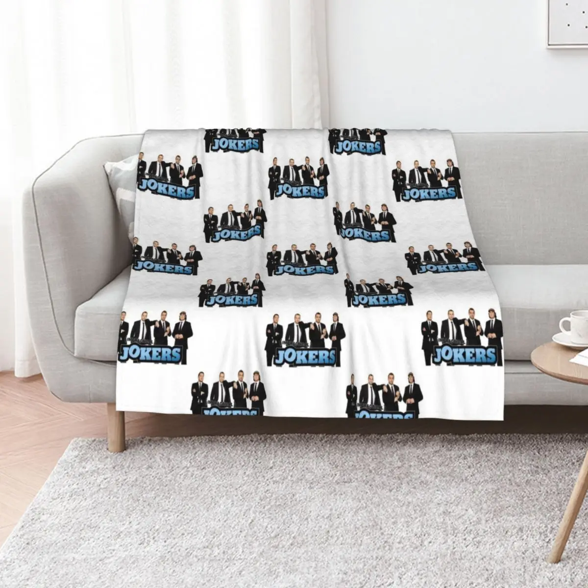 Impractical Jokers Throw Blanket Furrys Polar For Sofa Thin valentine gift ideas Decorative Sofas Large Blankets