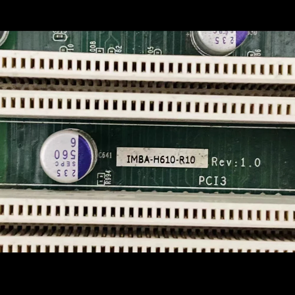 IMBA-H610-R10 للوحة الأم لمعدات الكمبيوتر للتحكم الصناعي IEI H61 LGA 1155