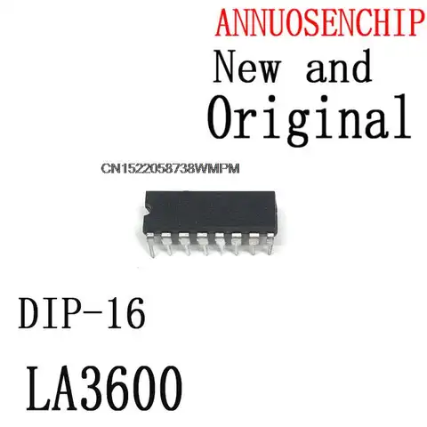 50 PZ DIP-16 Nuovo originale IC LA3600