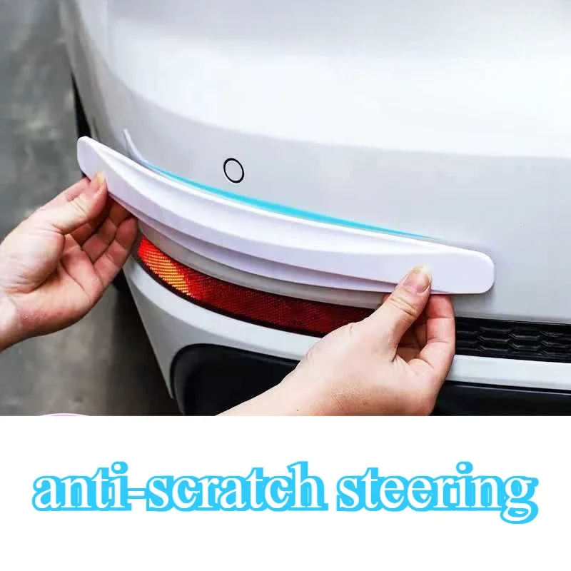 Widening of car bumper anti-collision strip and anti scratch strip for front and rear bumpers of trunk