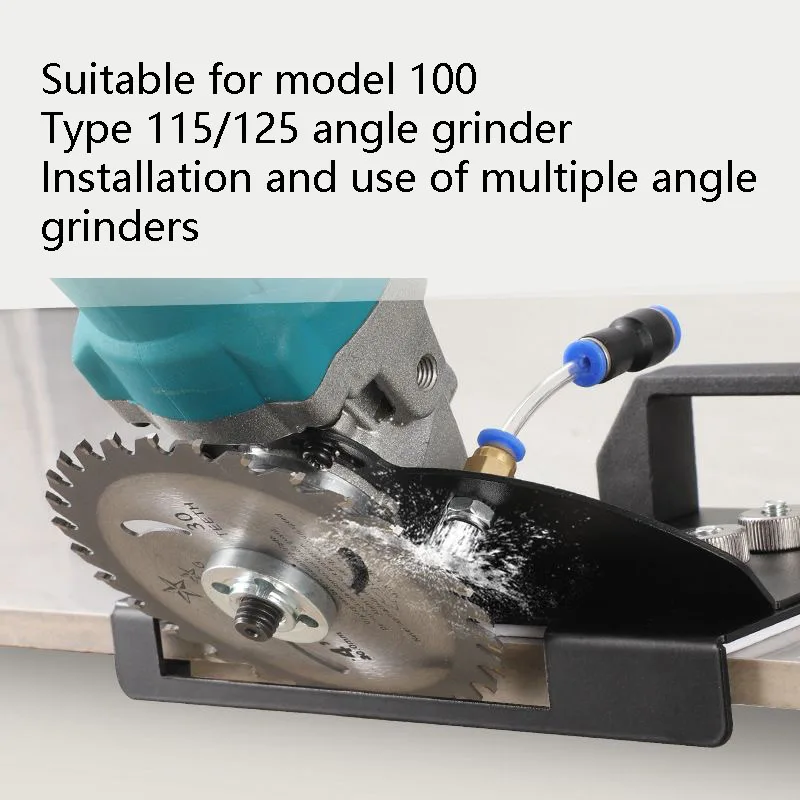 2025 New 45 Degree Tile Chamfering 100 Type Angle Grinder Bracket Metal Tile Cutting Chamfering Tool Angle Cutting Bracket