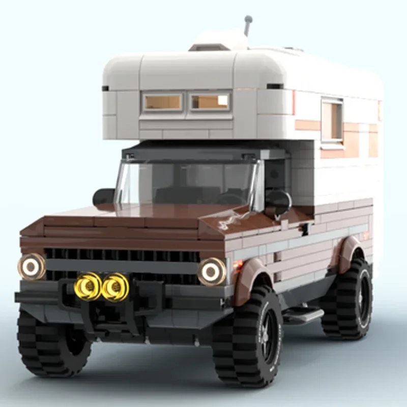 Moc Bouwstenen Stadsautomodel C10 Camper Autotechnologie Modulaire Blokken Vakantiegeschenken Speelgoed Voor Kinderen Diy Sets Assemblage