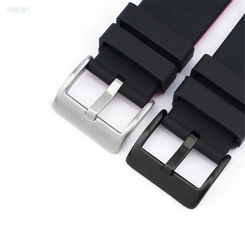 삼성에 적합한 갤럭시 워치 4 소프트 방수 실리콘 스트랩, 화웨이 워치 GT 2 2e 프로 스마트 워치 밴드, 20mm 22mm 24mm