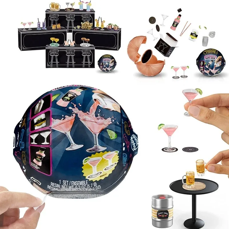 

Mini verse MAKE IT MINIHAPPY HOUR Lucky Figures Diy Ornament Birthday Gift Toy