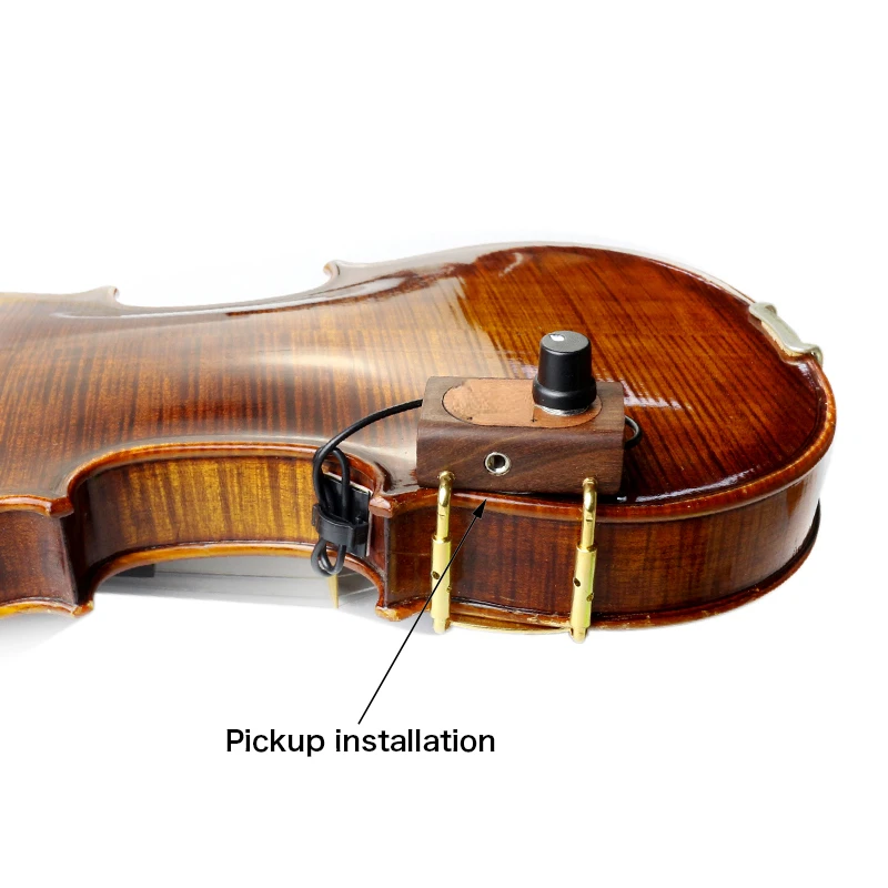 violin pickup piezoelectric acoustic