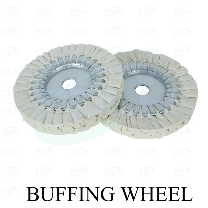 5PCS 150x22x20mm Buffing Wheel Iron Core Polishing Wheel for Nanxing Edge Banding Machine Tool