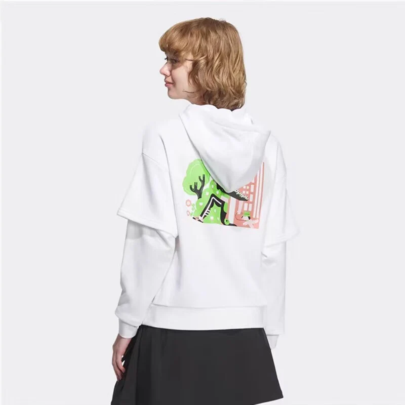 

Adidas SWEAT HOODY Neo Layered Hoodie, Versatile & Enduring for Modern Lifestyle and Casual Excursions