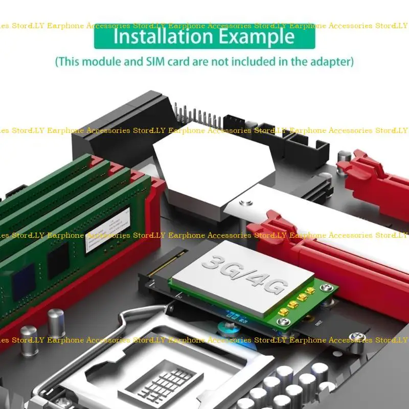 

462E M.2 NGFF Adapter Mini PCIE to M.2 M Converters for 2242 2260 2280 221100