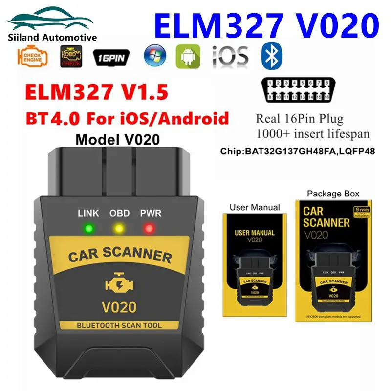 ELM327 V020 Bluetoo…