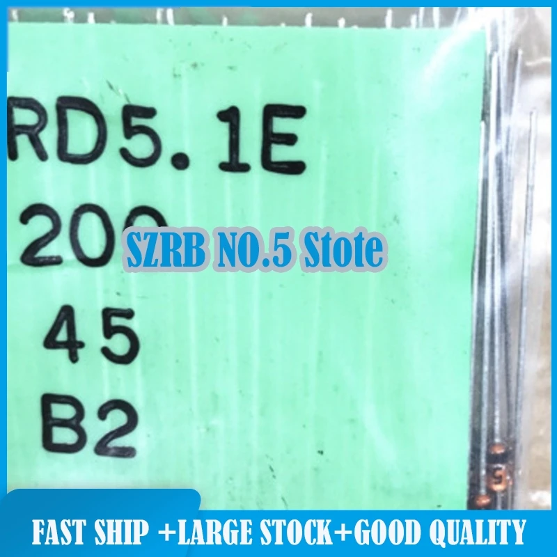 

100 шт./лот RD5.1EB2 SB160-E3/54 RD6.2EB1 RD39EB2 BAT48 DO-35 чипы электронные новые
