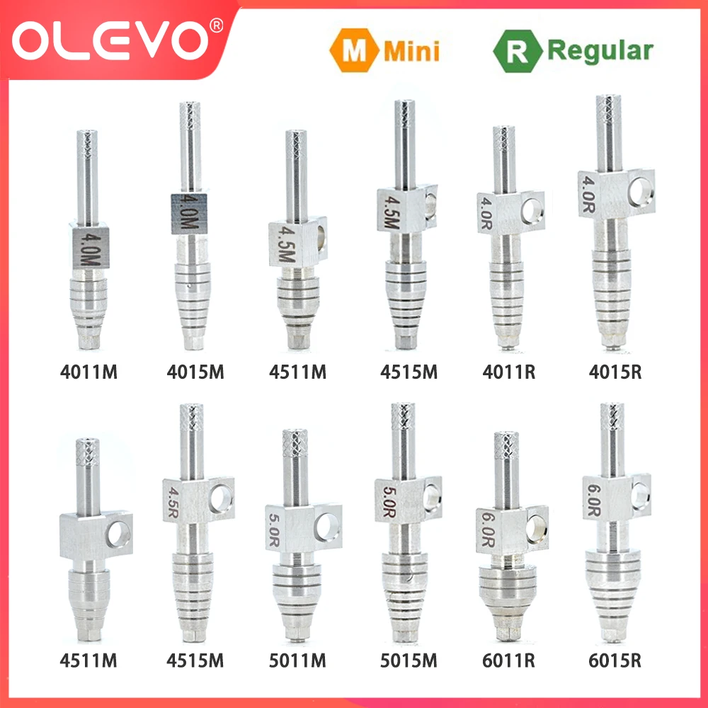 

1 Pc Dental Fits Hiossen Osstem Transfer lmpression Coping Open Tray Rod Replacement Body Dentist Oral Implant Tool Mini/Regular