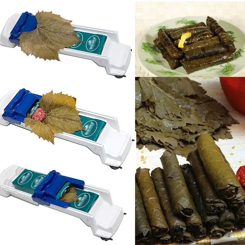 Magic Roller for Meat Vegetable Stuffed Grape Cabbage Leaf Rolling Tool Machine