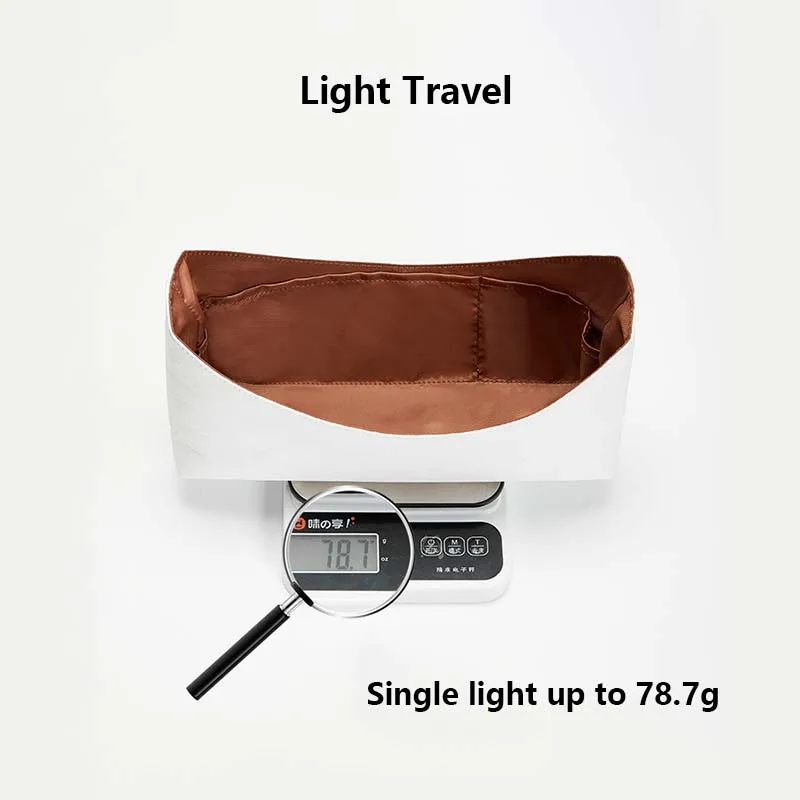 Bag organizer insert for side trunk waterproof DuPont paper bag support inner insert bag accessories