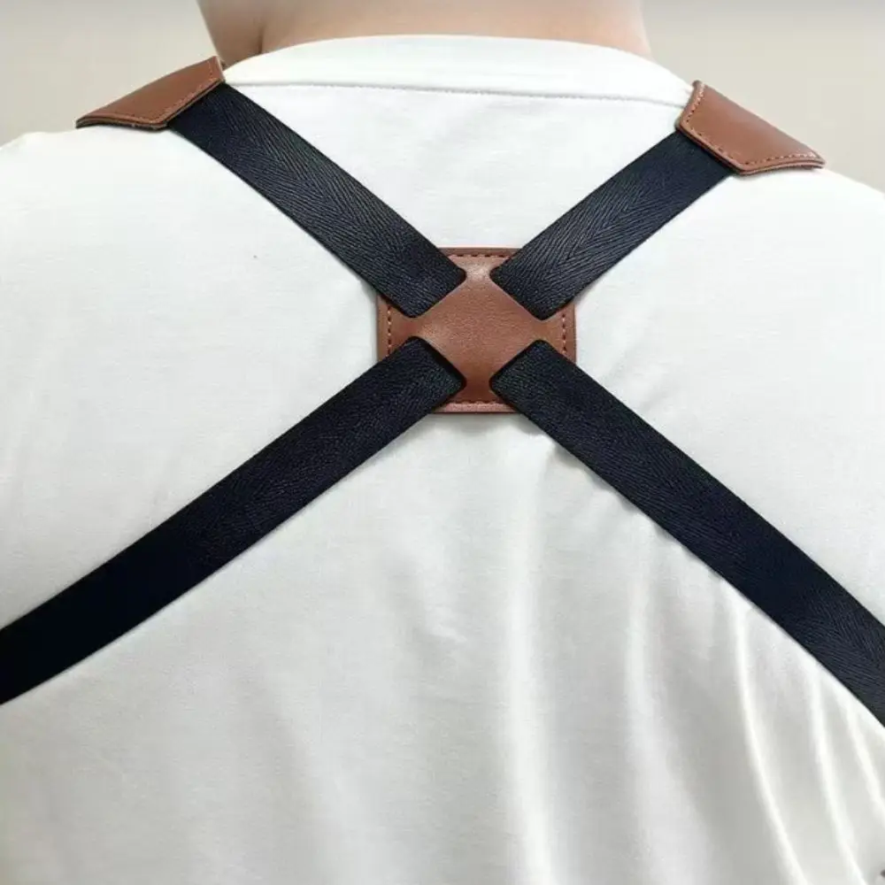 Thick Padded Saxophone Shoulder Strap Adjustable Length Brown Saxophone Sling Soft Wide Padded Band Sax Harness Alto Saxophone