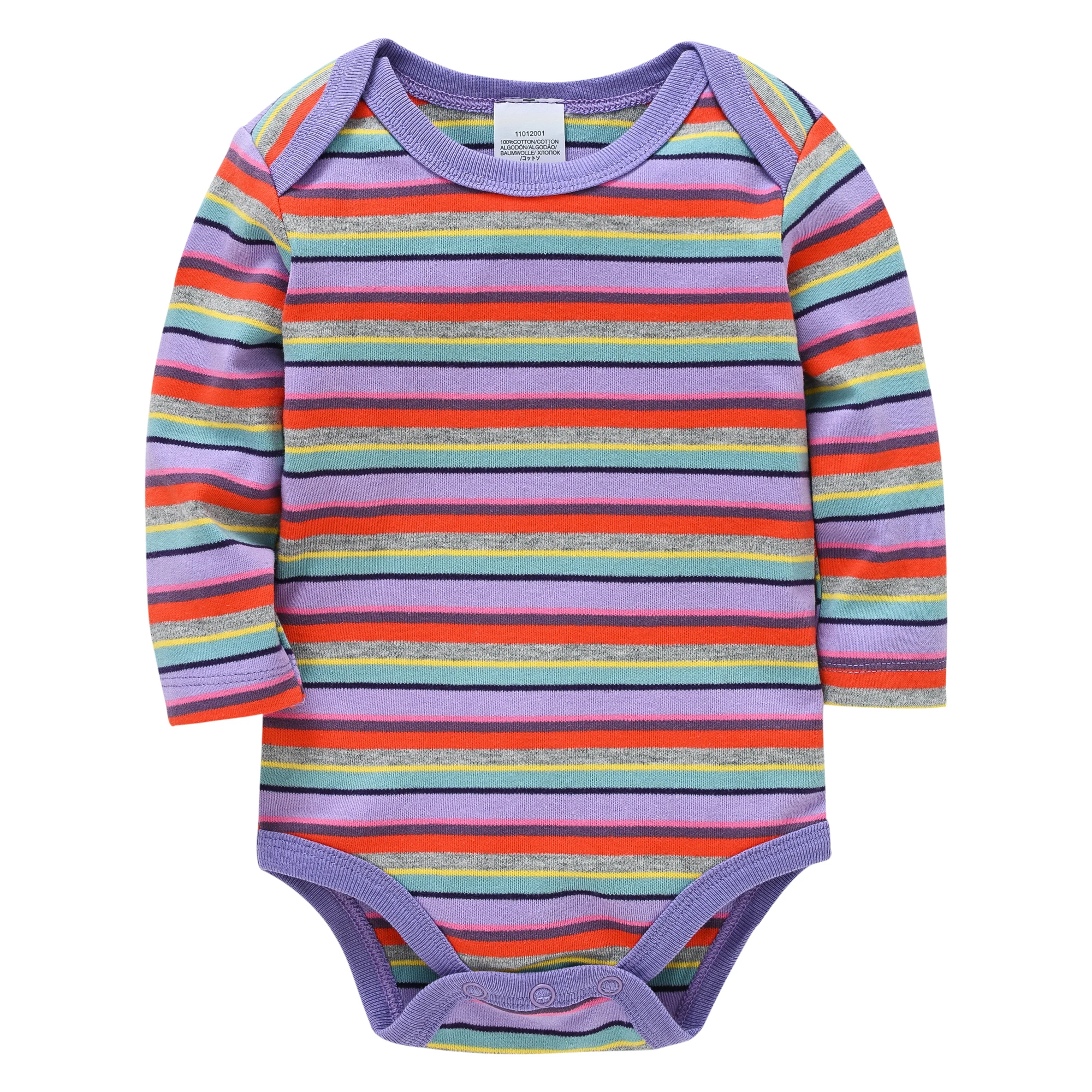 Autumn Baby Girls Clothes Striped Newborn Bodysuit Full Sleeve 0-6m Infant Jumpsuit Outwear