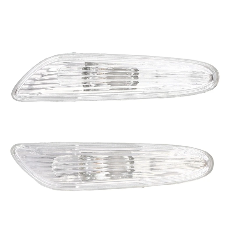 63137165741 63137165742 Clear Fender Side Marker Lights Indicator Turn Signal Lights For BMW 5-Series E60 E61 2004-2009 Parts