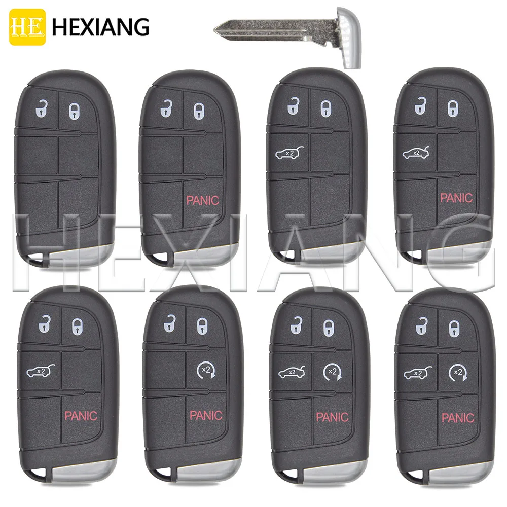 

Сменный корпус ключа для автомобиля HE, подходит для Jeep Grand Cherokee, Dodge Challenger, Ram 1500, Journey, Charger, Durango, Dart