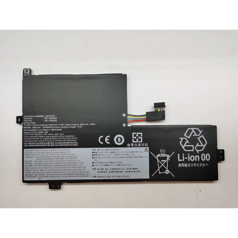 Brand New L20C3PG0 L20D3PG0 L20L3PG0 L20M3PG0 Battery Suitable for laptops 47Wh 11.52V