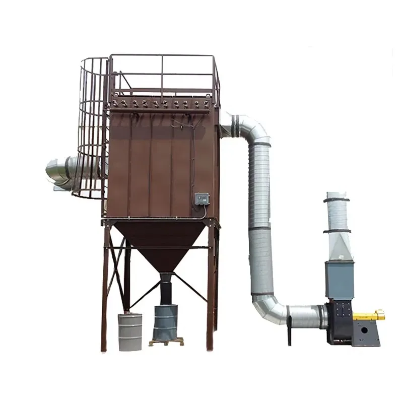 

Customizable Pulse Bag-type Dust Collector with Central Dust Removal, Specially Designed for Woodworking Applications