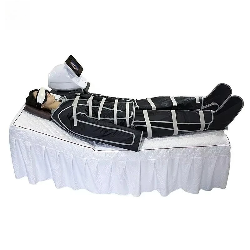 Timing Controlled Air Compression Pressotherapy System for Physiotherapist Private Studio Body Detox Service