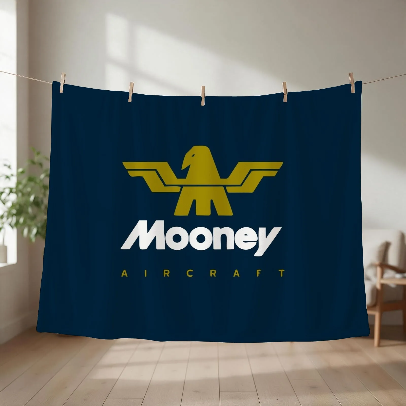 mooney aircraft Throw Blanket For Baby Sleeping Bag funny gift Bed Fashionable Blankets