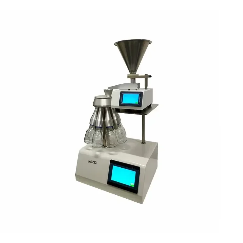 i Lab Mineral Ore Sample Splitting Machine 0-5L Capacity High Accuracy Rotary Sample Divider Sample Splitter