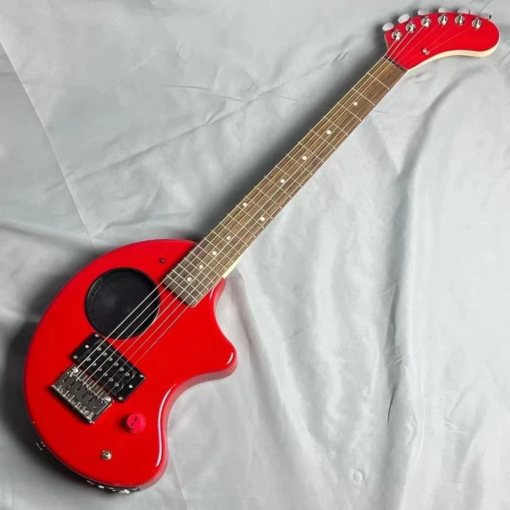 Electric Baby Guitar for Children Beginners Includes Built-in Speaker