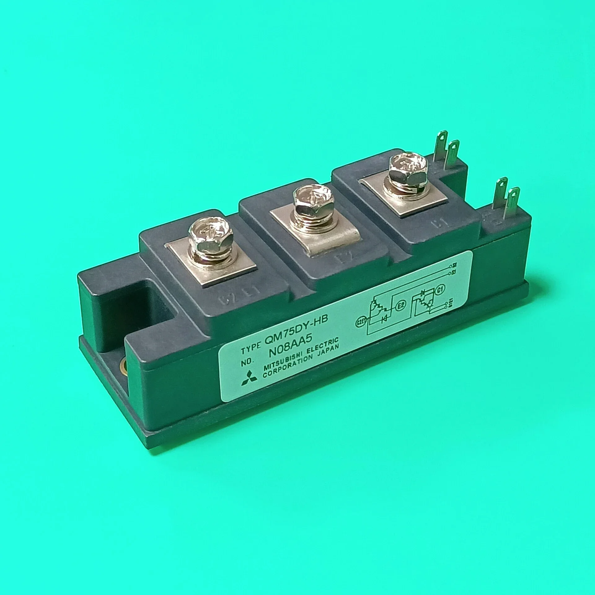 

QM75DY-HB MODULE 75A 600V IGBT QM 75DY-HB HIGH POWER SWITCHING USE INSULATED TYPE QM75DYHB QM75DY-H B QM75 DY-HB QM75D-YHB