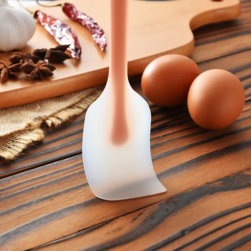 Silicone Baking Pastry Scraper Spatula Non-Stick Cake Scraper Cream Butter Spatula Heat-Resistant Kitchen Baking Pastry Tools