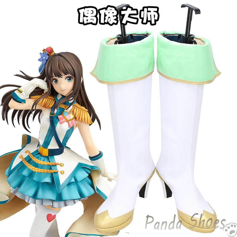 

Game Rebellion Suzuki Minori Cosplay Shoes Anime Cos Comic Cosplay Costume Prop Shoes for Con Halloween Party