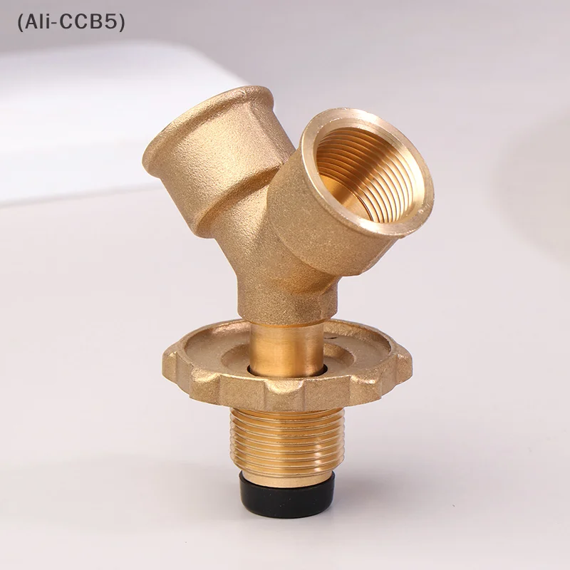 Gas Burner Heater Cylinder Connection Port Y Splitter Three Way Valve One Two Way LPG Furnace Gas Storage Tank On Off Valve