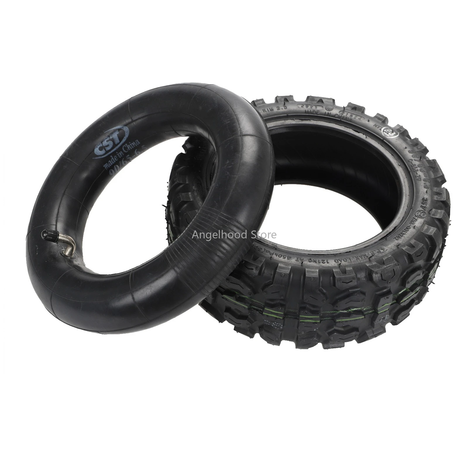 

11 Inch Off Road Tire 90/65-6.5 Inner Tube Inflatable Tyre for E-Scooter Thickened and Wear-resistant Off Road Tire Spare Parts