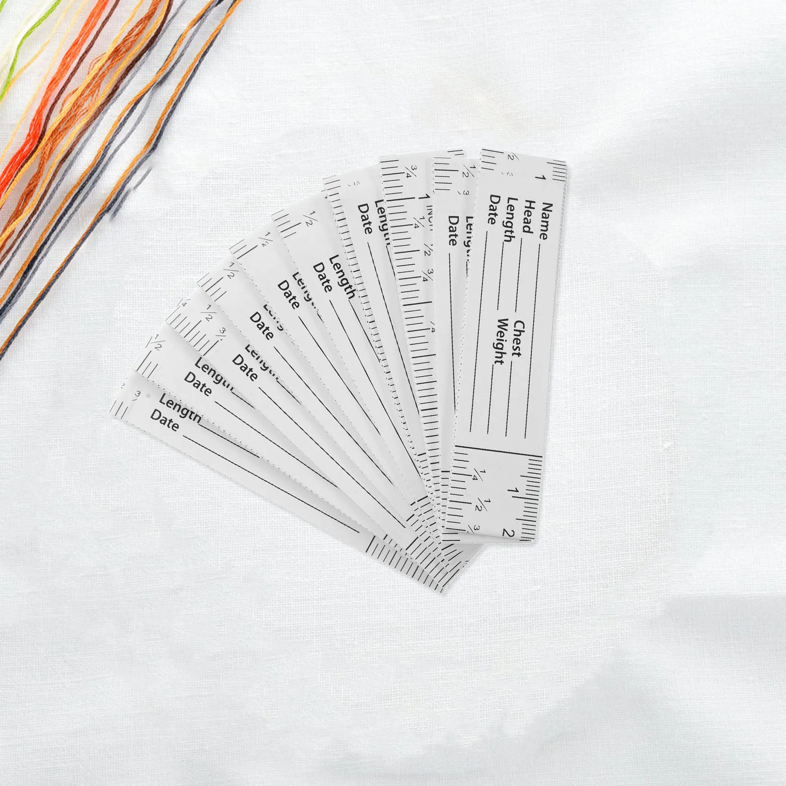 10pcs 152Cm Paper Ruler Metric Scale Measuring Tool For Architecture Construction School Engineering Scale Rule