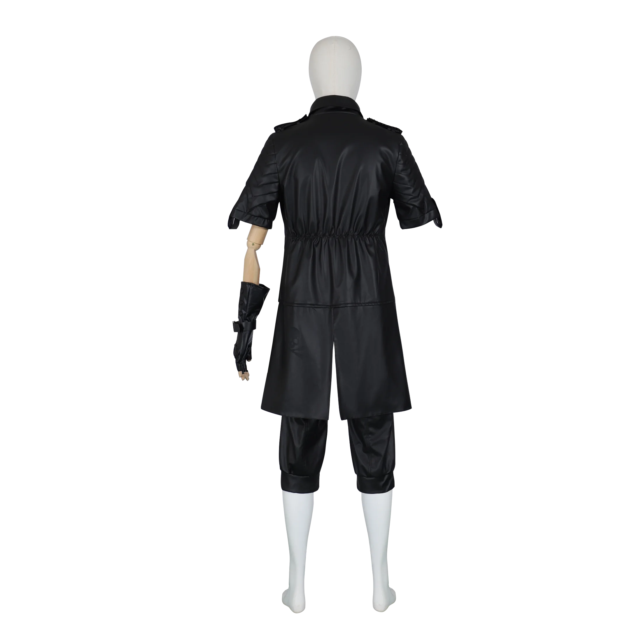 Anime Outfit Final Fantasy XV Noctis Lucis Caelum Cosplay Uniform Leather Costume Tshirt Set Mens Womens Suit Halloween Outfit