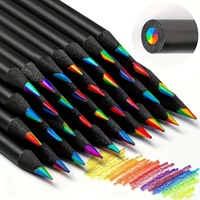 10/20pcs 7Rainbow Magic Gradient Pens-bright Graffiti And Painting Marks, Kawaii Creative Writing And Art Supplies