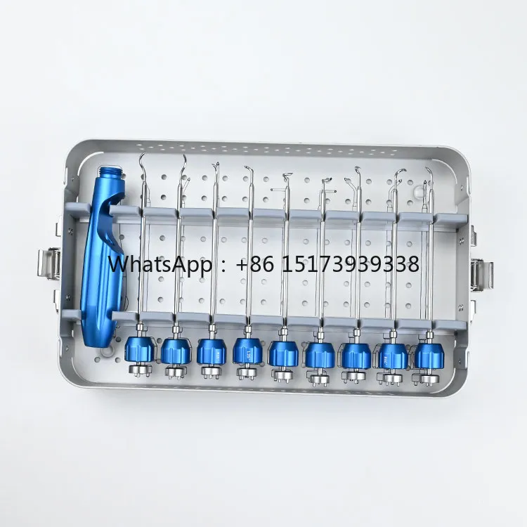Quick-Detach Reusable Suture Hook Set Rotator Cuff