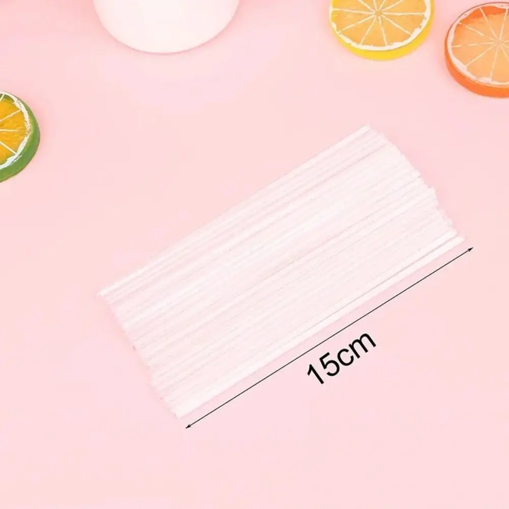 50Pcs Transparent Lollipop Sticks Candy Bar Candy Chocolate Stirring Rod Baking Cakes Topper Tools Acrylic Cake Sticks