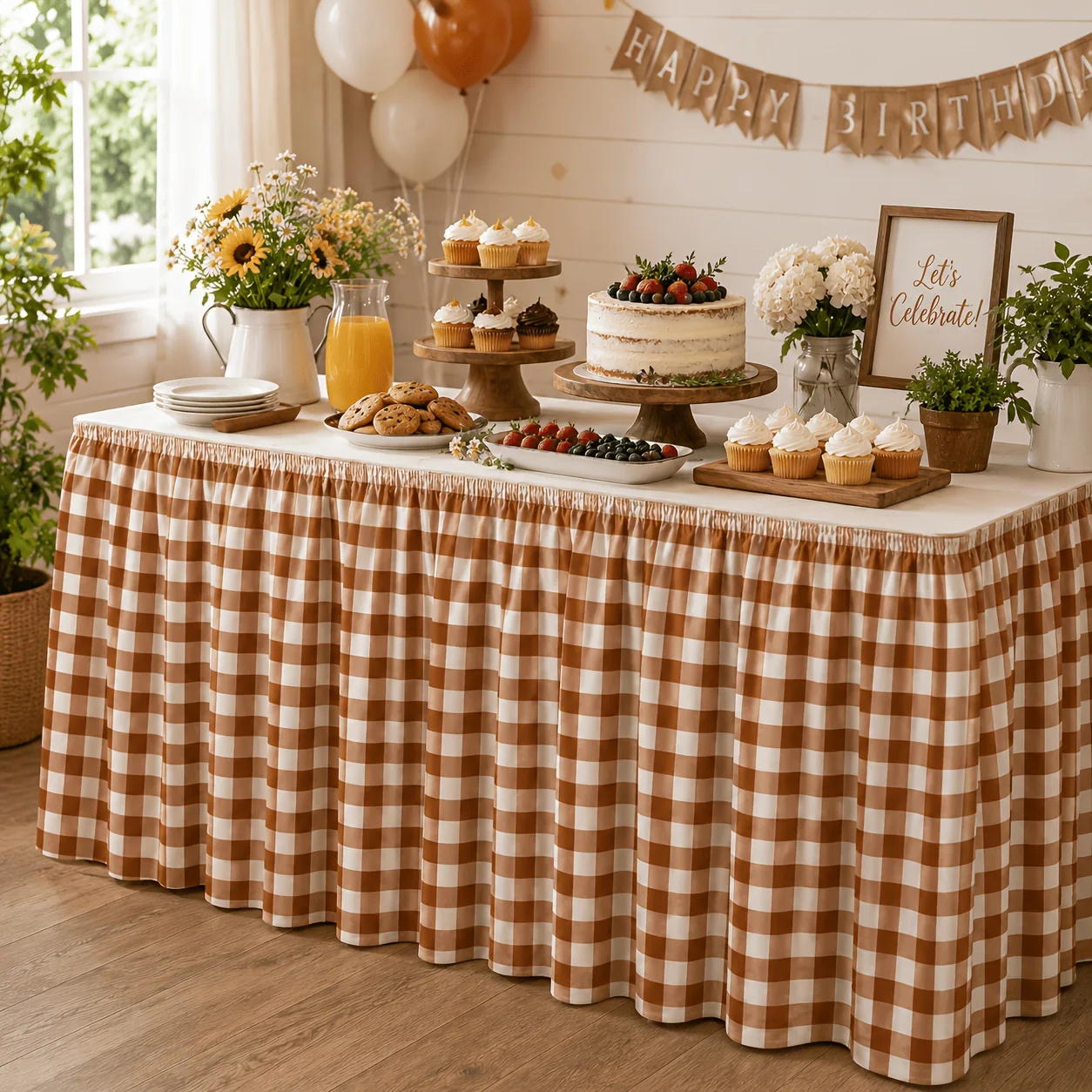 Suitable for autumn parties, Thanksgiving tables, dessert tables, coffee tables and household tables