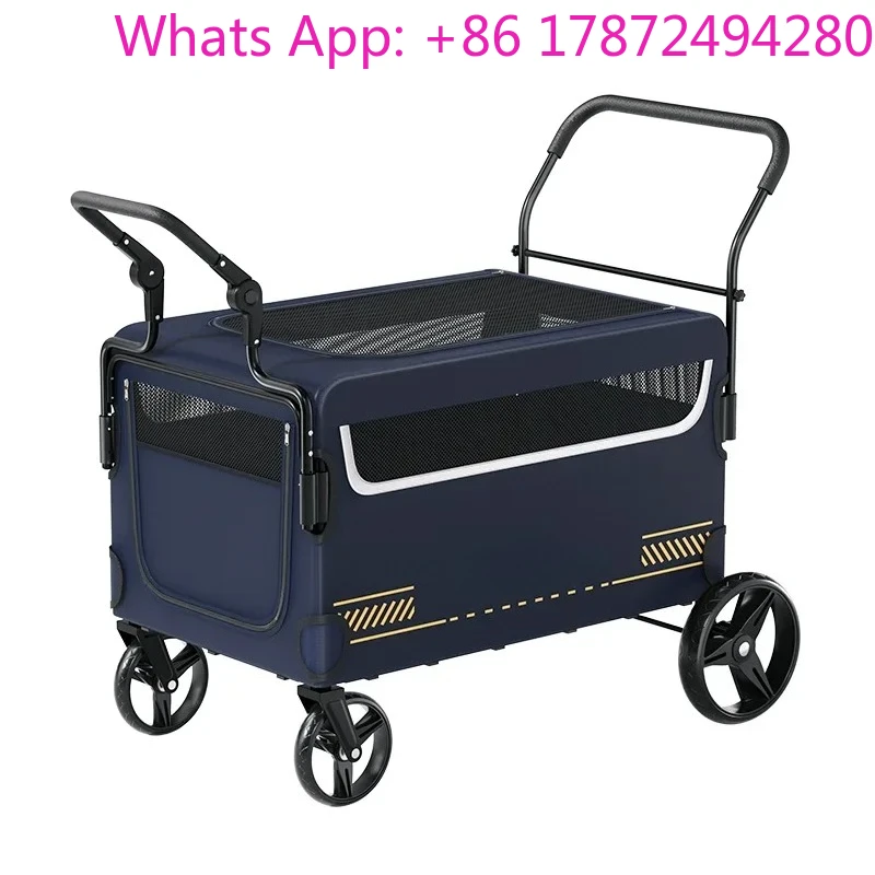 Dog Cat Pram Jogger Strollers For Dogs Large Running Pet Travel Carrier Wholesale