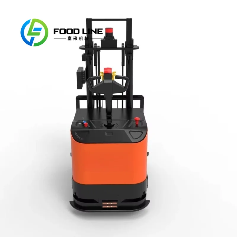 Slam Guided Forklift Agv Robot, Open Api Interface, Stable Cargo Lifting, For Modern Warehouse Logistics Automation
