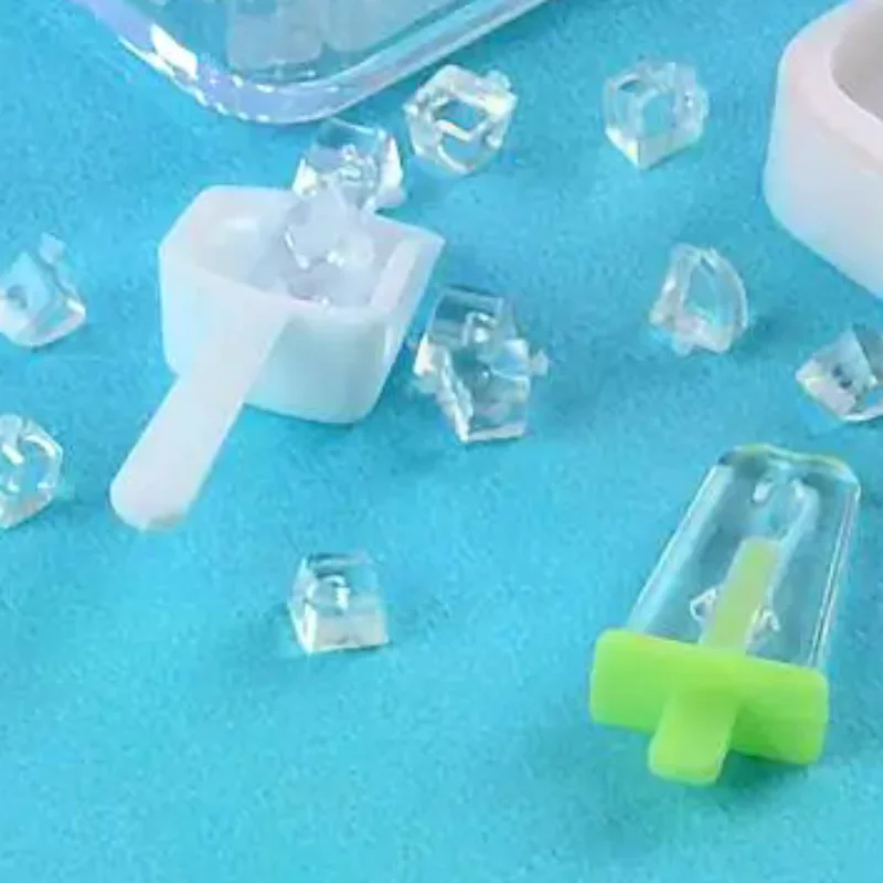 1 Set Mini Ice-making Box Ice Storage Box Model 1/6 Dollhouse Miniature Food Play Decoration Doll Accessories Toys